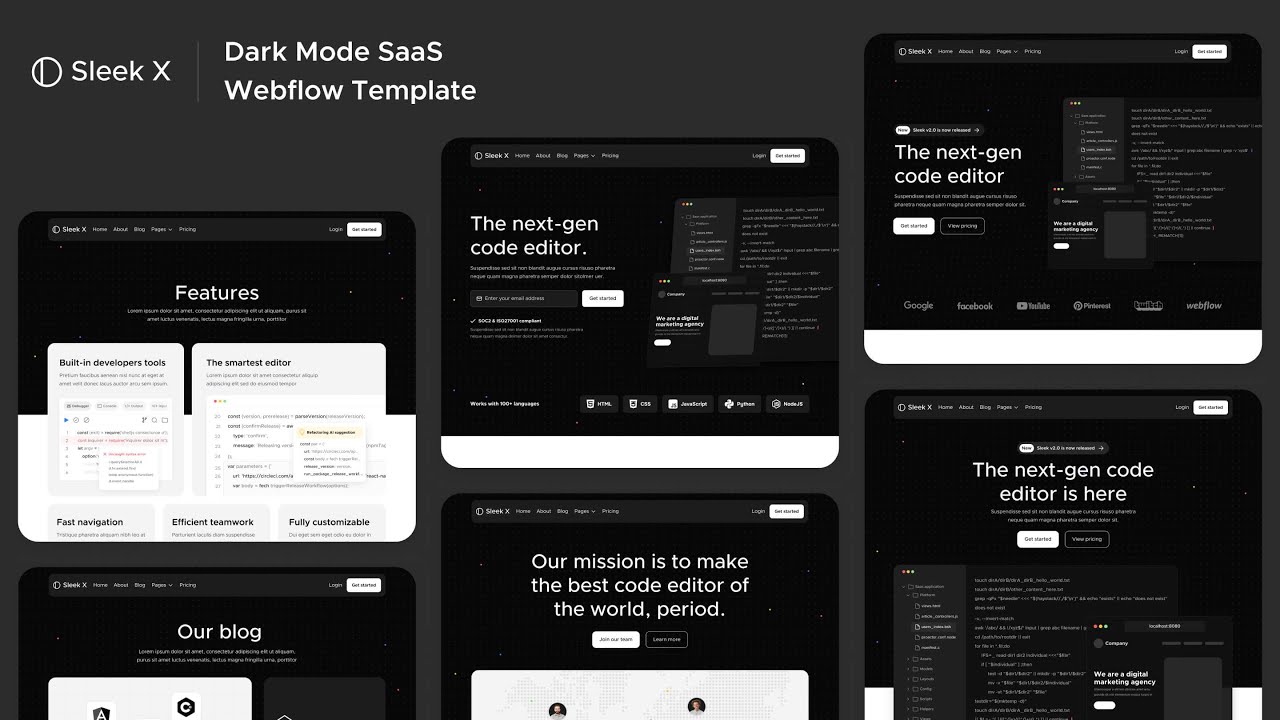 Email marketing interface